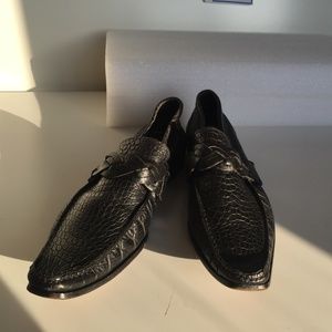 JUST CAVALI MEN'S BLACK SHOES  STOCK EP63